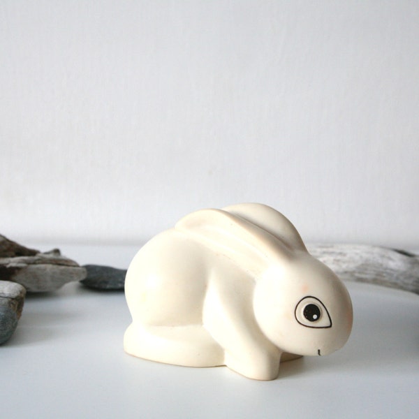 Vintage Russian Soviet Bunny Toy. One of a kind find.