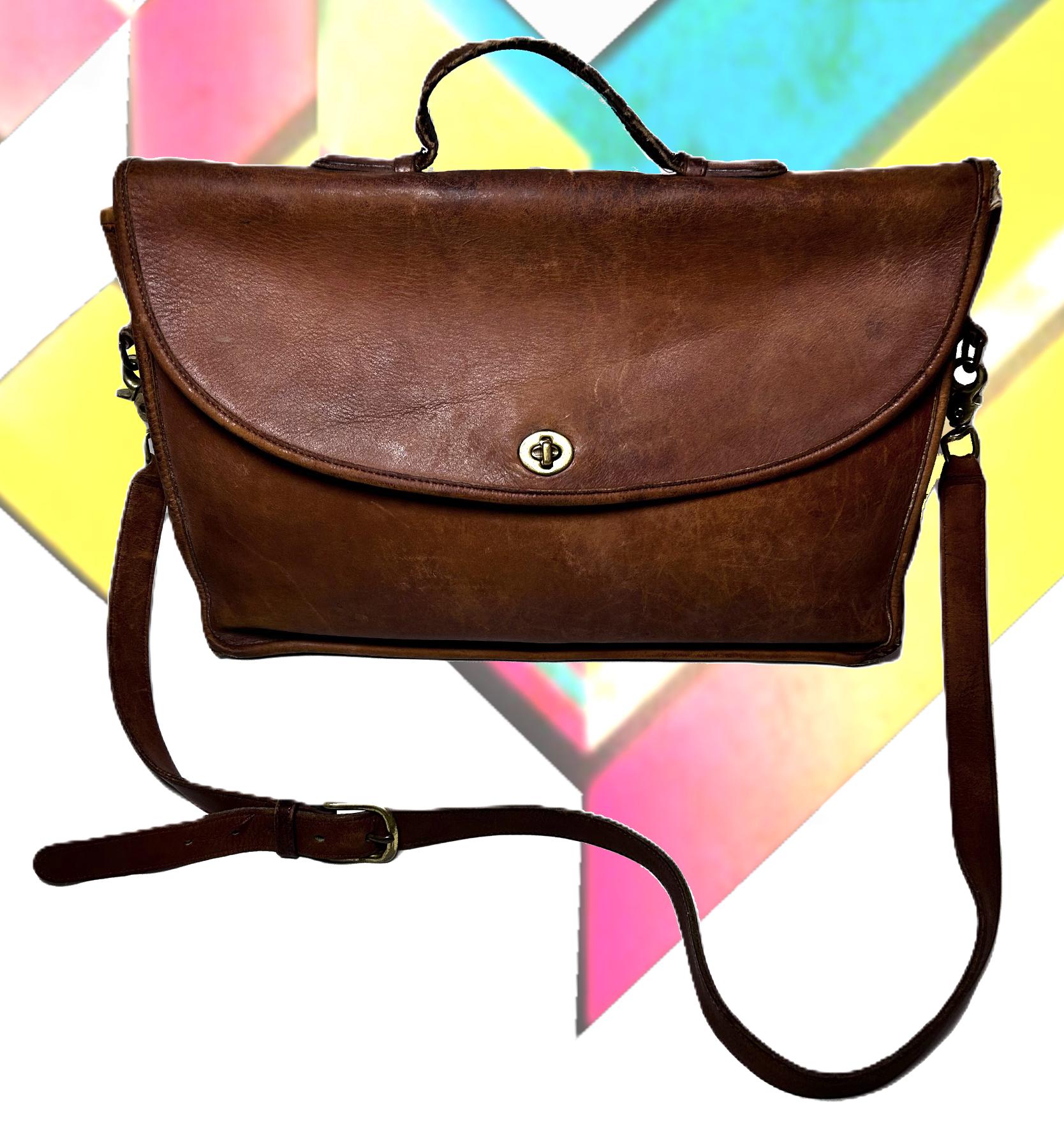 Coach Lexington Vintage Briefcase - Etsy