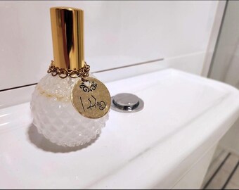 Etiqueta decorativa divertida para botella de spray de baño - Etiqueta de ambientador en aerosol - Etiqueta desodorante y eliminador de olores Etiqueta de baño Elefante blanco