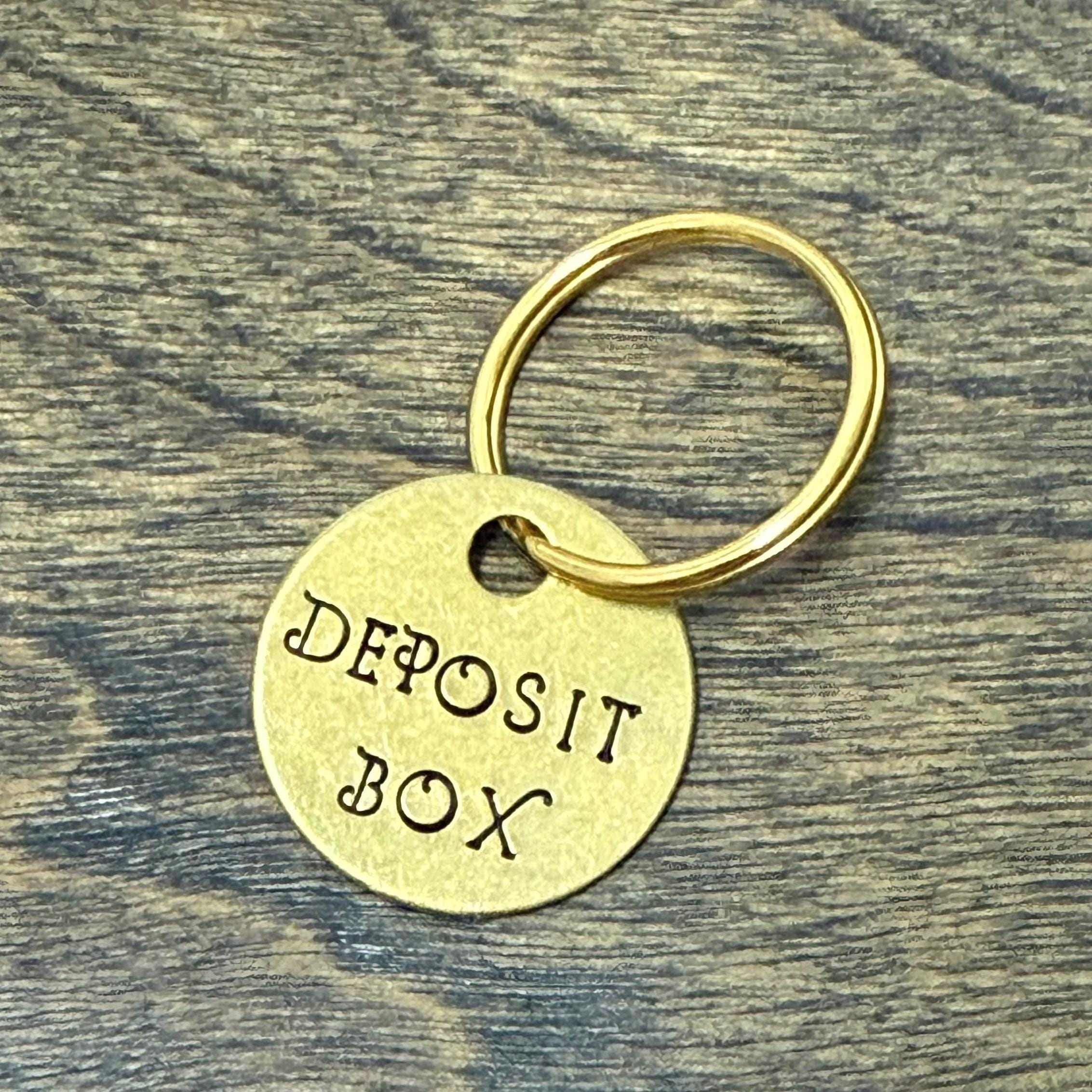 Salvaged Brass Plaque From A Milners' Safe