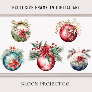 Samsung Frame TV Art Christmas, Frame TV Art 4k, Holiday Art Frame TV, Christmas Frame tv, Digital Art, Vintage 4K Digital Frame tv