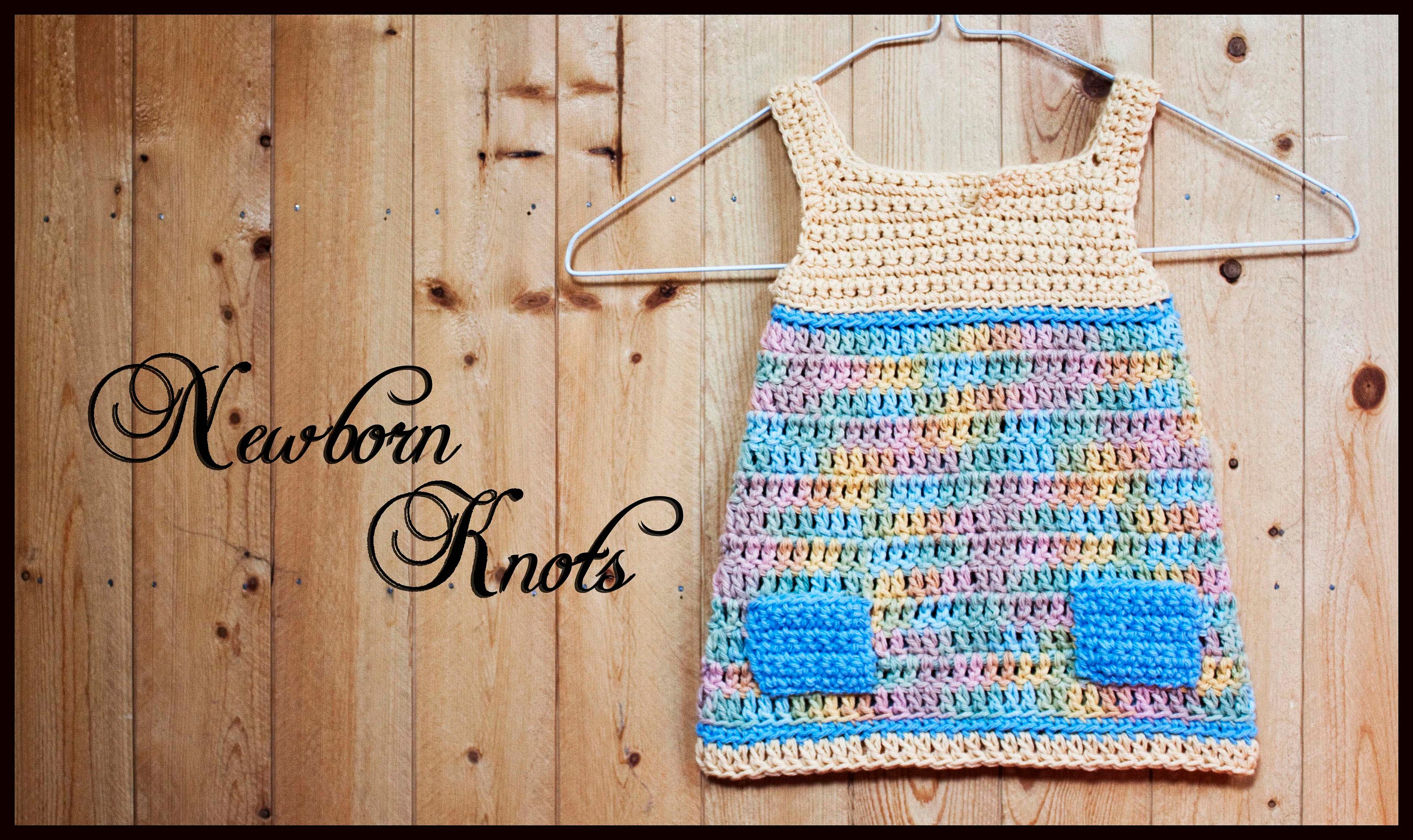 Crochet Baby Dress Pattern Baby Dress With Pockets/ Pattern Etsy