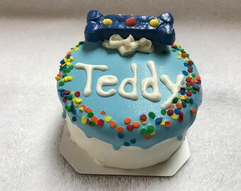Dog Treats//Soft Homemade Birthday Cake for Dogs