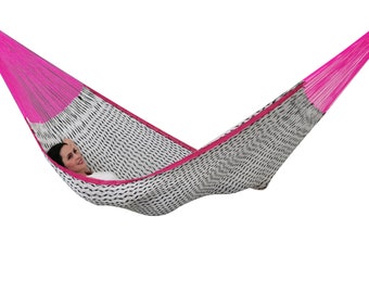 Pitahaya Hammock Hammock Made with Thick Cotton Thread - Traditional Mayan Hammocks