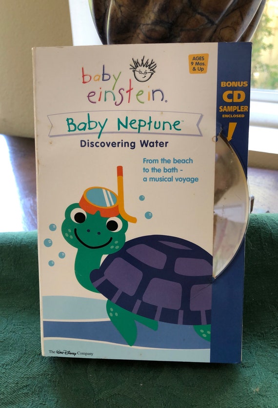 Baby Einstein Baby Neptune Discovering Water Cd Vhs Tape Etsy