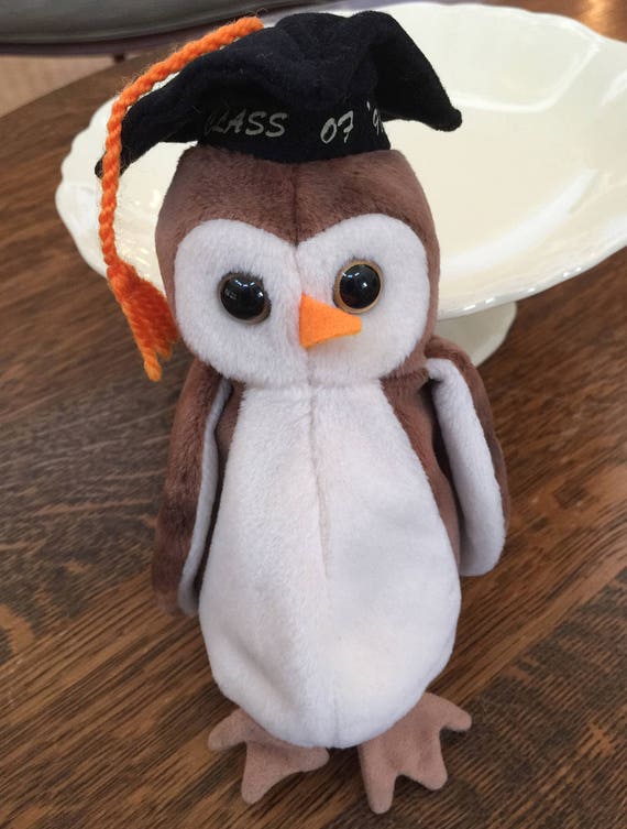 graduation beanie baby