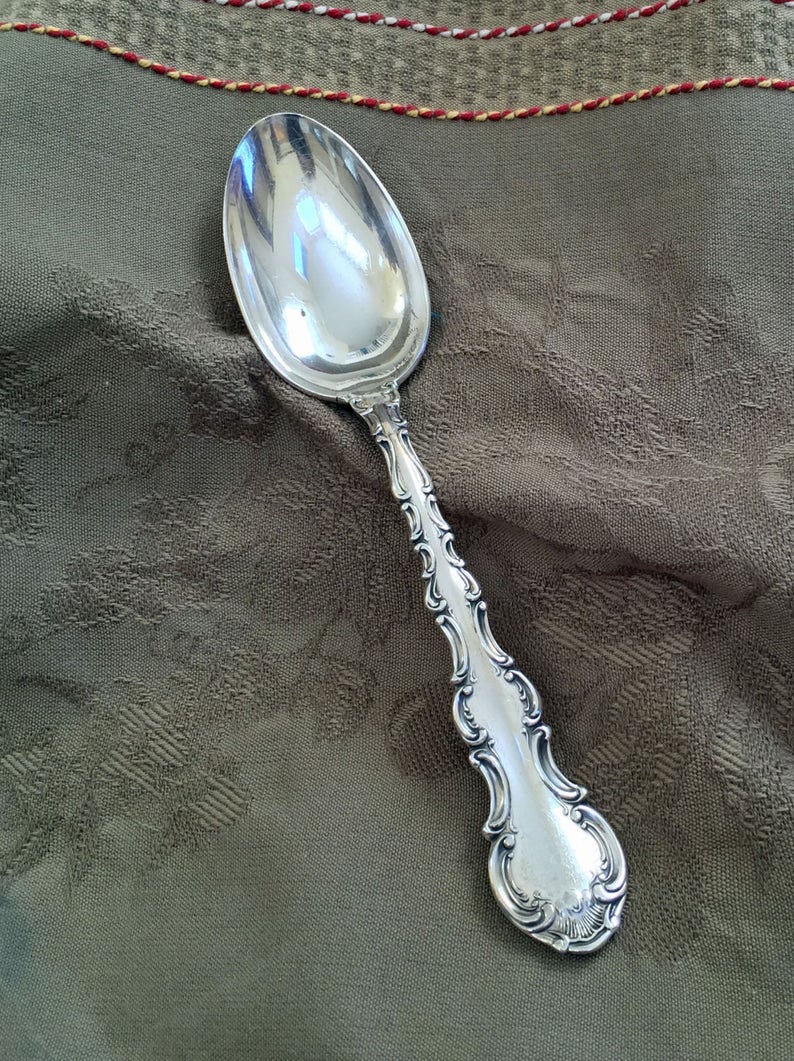 Vintage Sterling Silver Tea Spoon Teaspoon Gorham Etsy