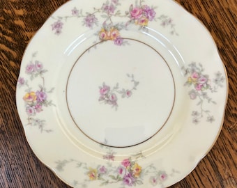 Vintage *Theodore Haviland Plate, Isle De France Blank, Vintage Gift, Cottage Style, Farmhouse Decor, Shabby Chic, Tea Party, Country Home