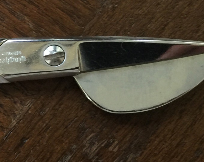 Vintage Gingher Applique Scissors, Germany, Solingen Chromium, Sewing