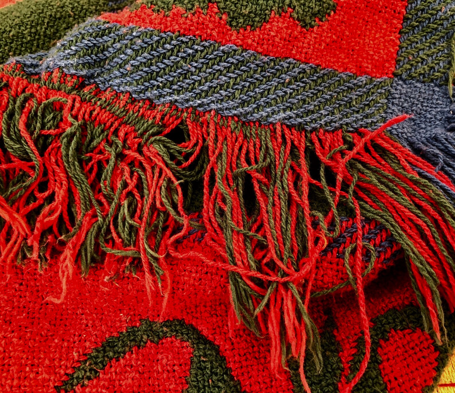 Vintage Christmas Throw Holiday Throw Blanket Vintage Gift Etsy