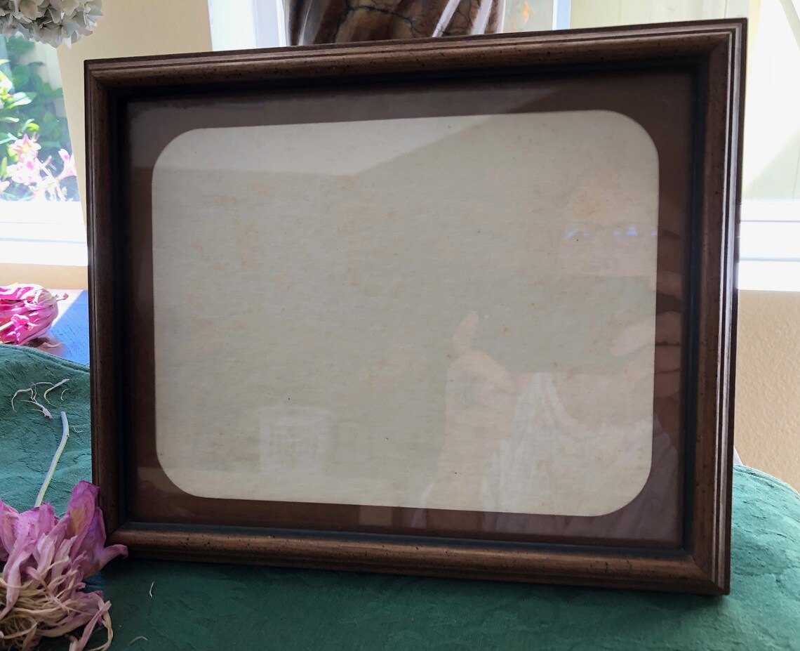 Vintage Picture Frame With Mat. Vintage Gift Interior Etsy