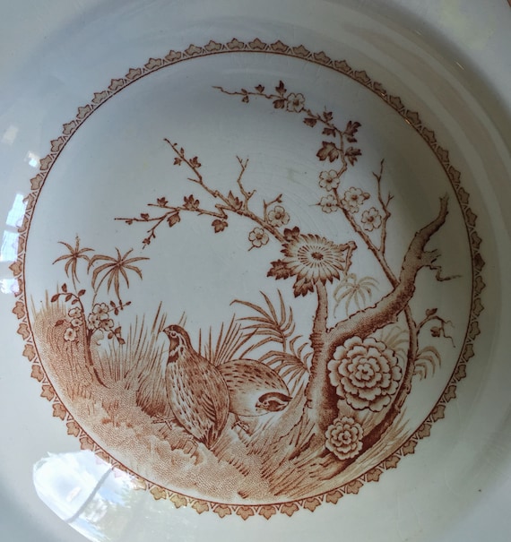 再入荷】 訳アリ 英国 日本 Etsy - england Furnivals スープ鉢 社