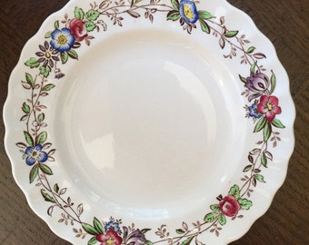 Copeland Spode Plate, Felicity, Spode, England, Collectible China, English Country, Tea Party, Shabby Chic, Vintage Gift, English China, C