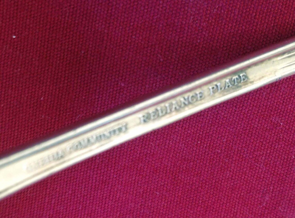Antique Silver Ladle, Exeter Pattern, C1910s, Oneida, Monogram ...