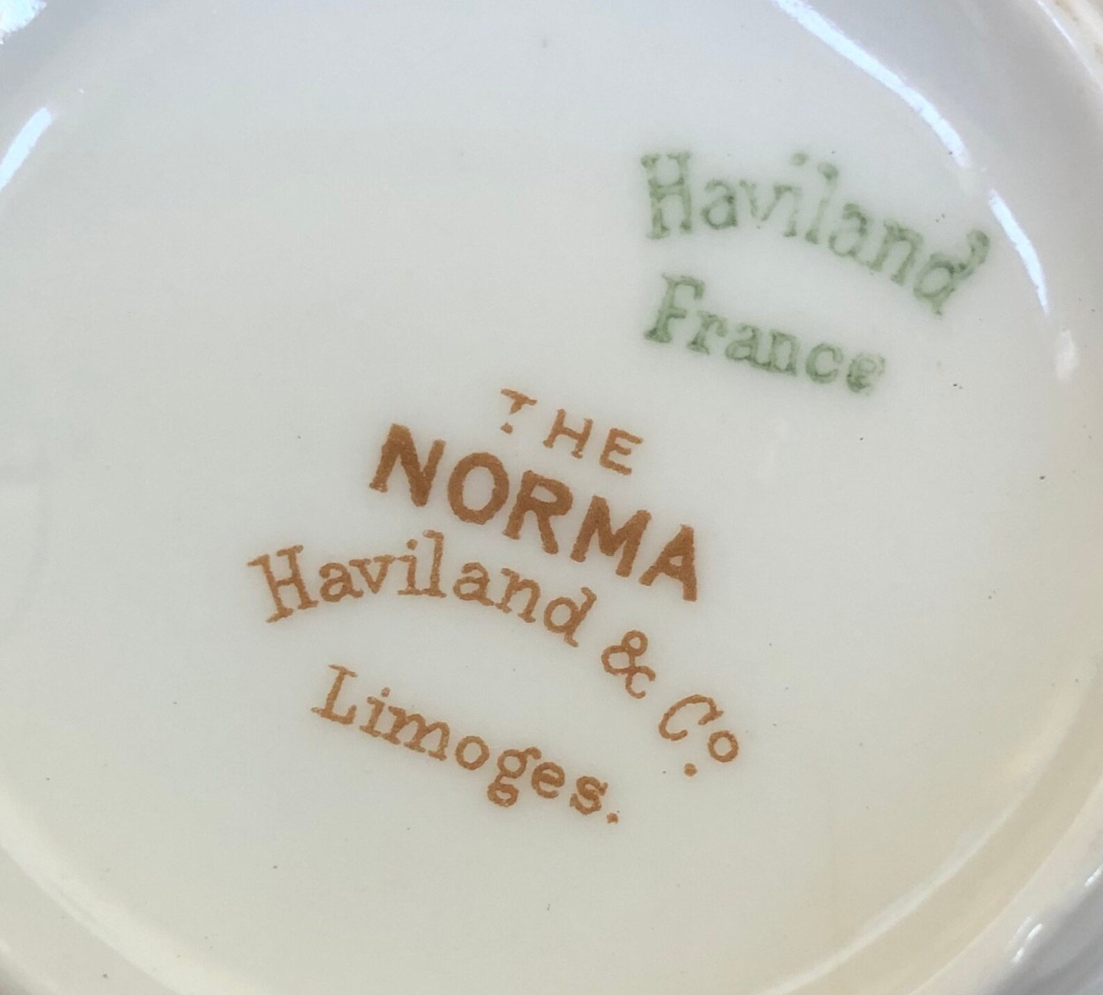 Antique haviland Limoges Cup and Saucer Norma Tea Party Etsy