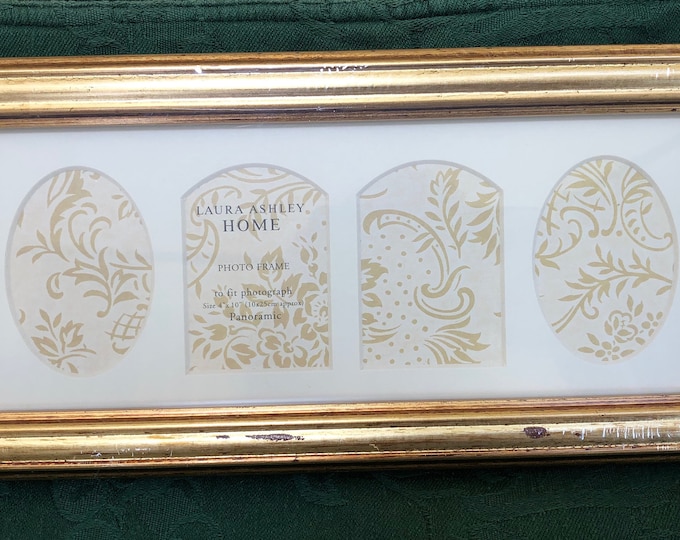 Vintage Gold Picture Frame, Laura Ashley Home, NIW, Vintage Gift
