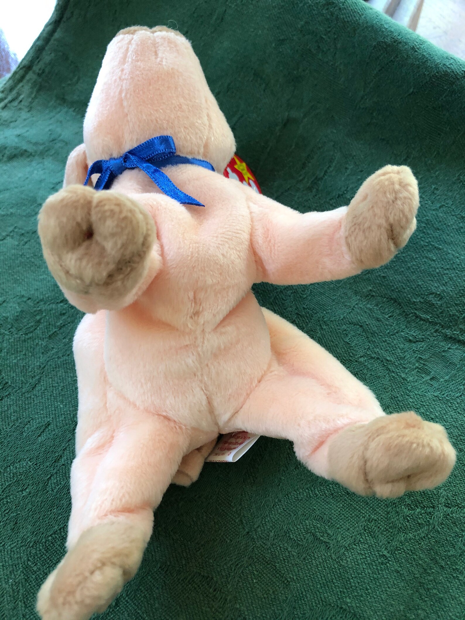 Ty Beanie Babies Knuckles Pig Beanie Baby Collectible Etsy