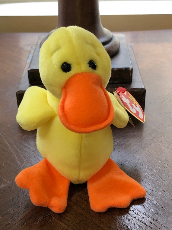 ty beanie baby quackers 1993