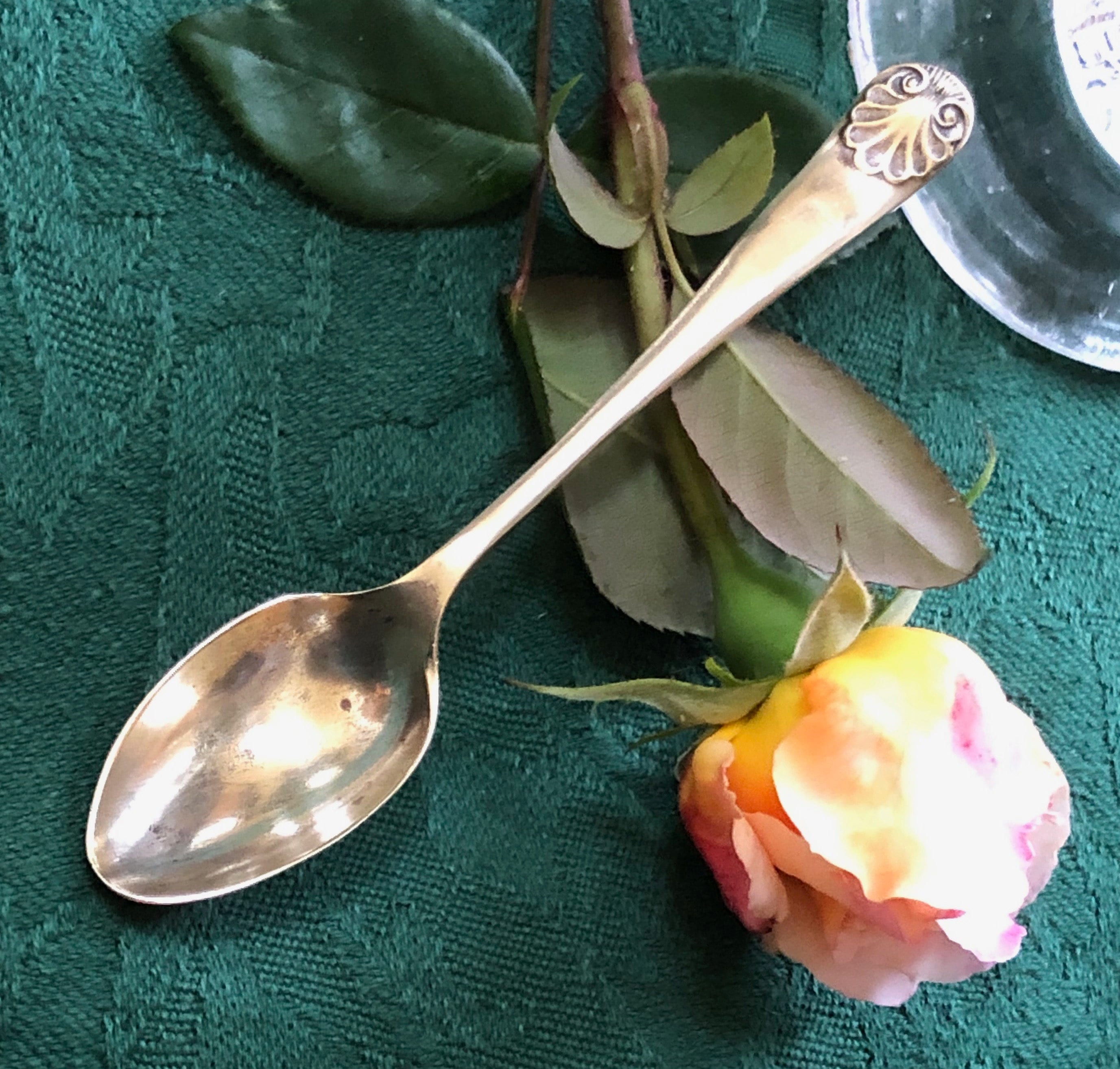 Small Silver Spoon Demitasse Spoon Tea Party Hostess Gift Etsy.de