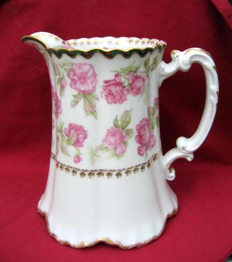 REDUCED PRICE French Country Decor Haviland Limoges Pitcher Etsy