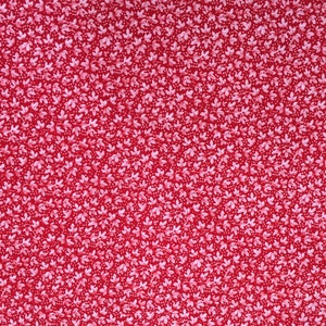 Vintage Fabric, 3 Different Piece Lot, Red and Green, Christmas Colors, Cotton Fabric, Holiday Colors Print Fabric, Quilting, Craft Fabric bild 6