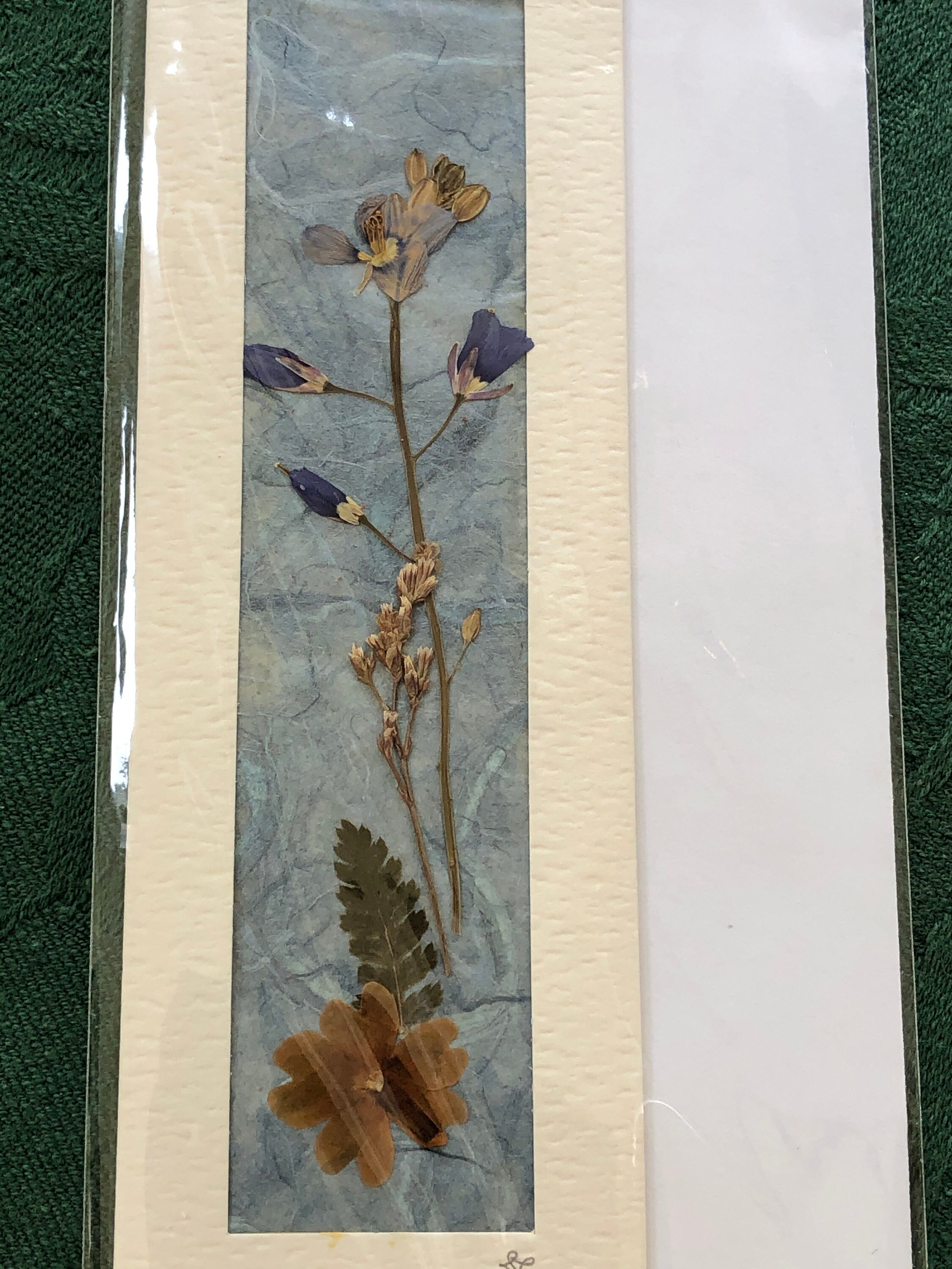 Vintage Pressed Flower Note Cards Set Of 3 From Ireland Not Etsy