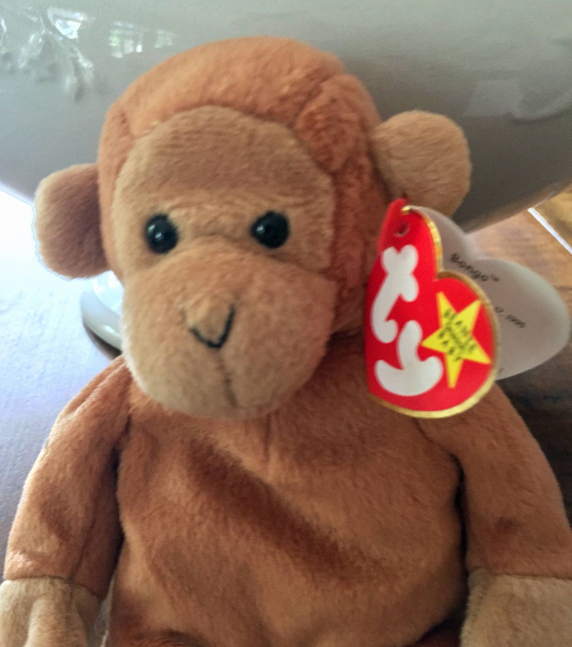 Ty Beanie Babies Bongo Monkey Beanie Baby Collectible Toys | Etsy