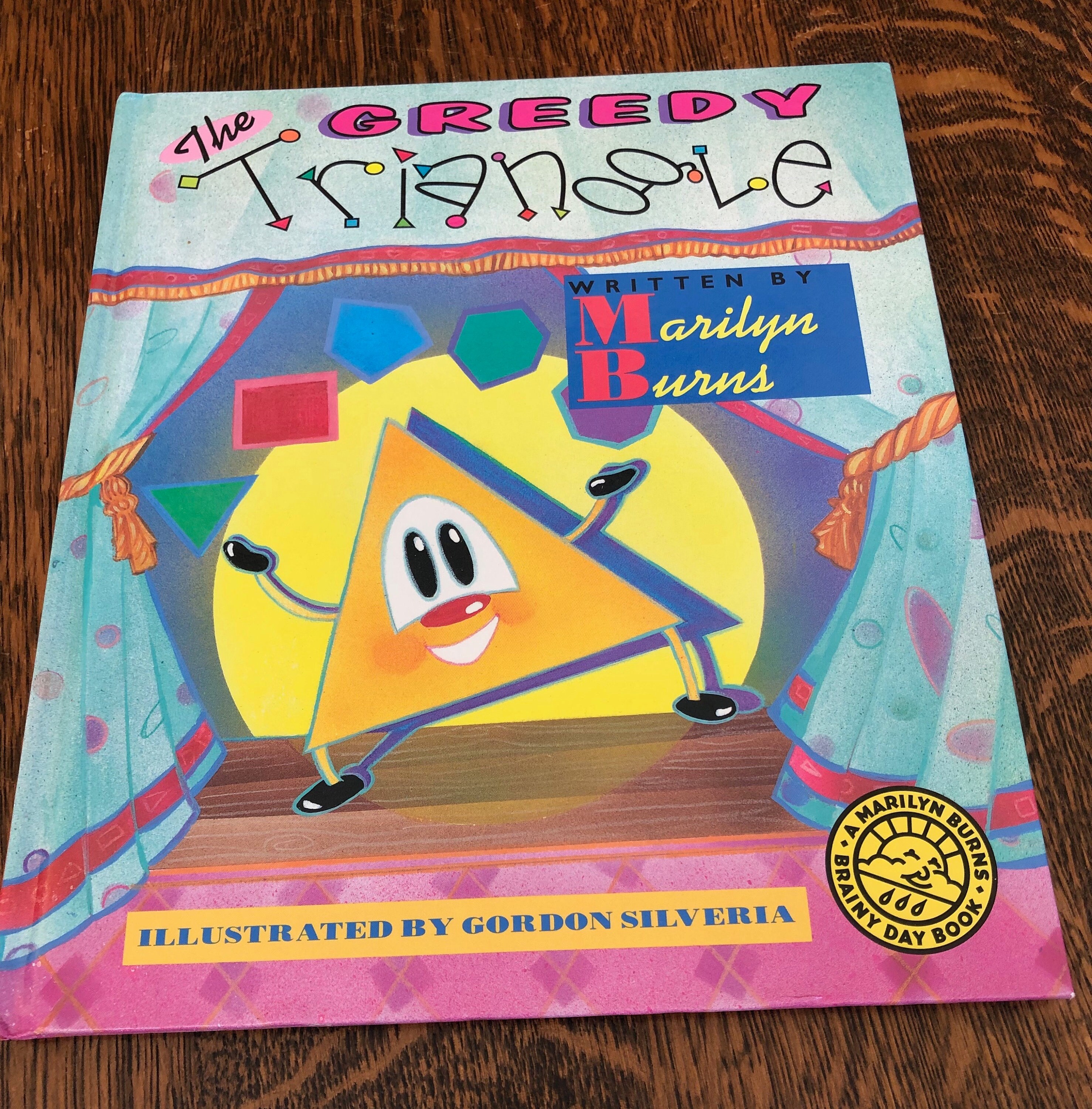 Childrens Book the Greedy Triangle Marilyn Burns Math Book Etsy UK