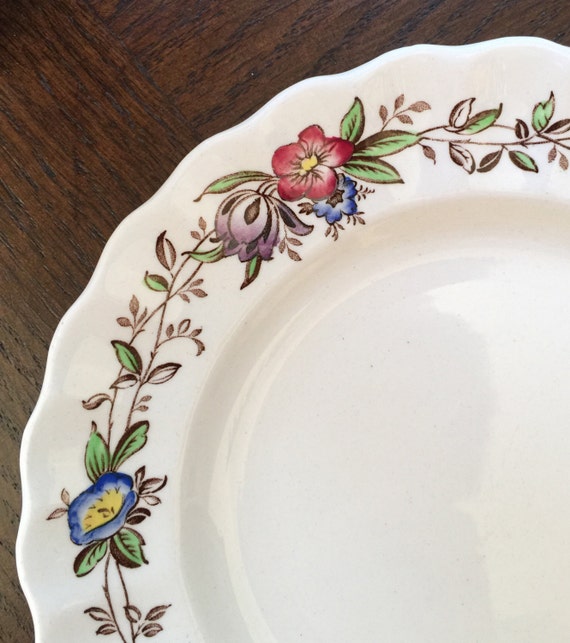 Copeland Spode Plate, Felicity, Spode, England, Collectible China
