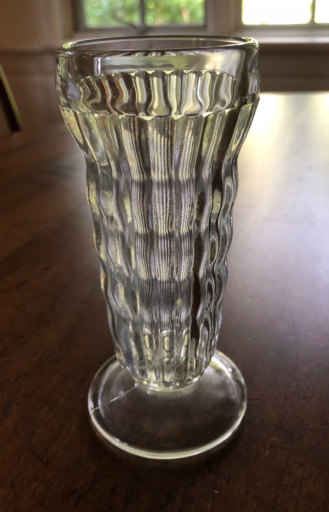 Vintage Glass Footed Parfait Glasses Set of 6 Cottage Style Etsy