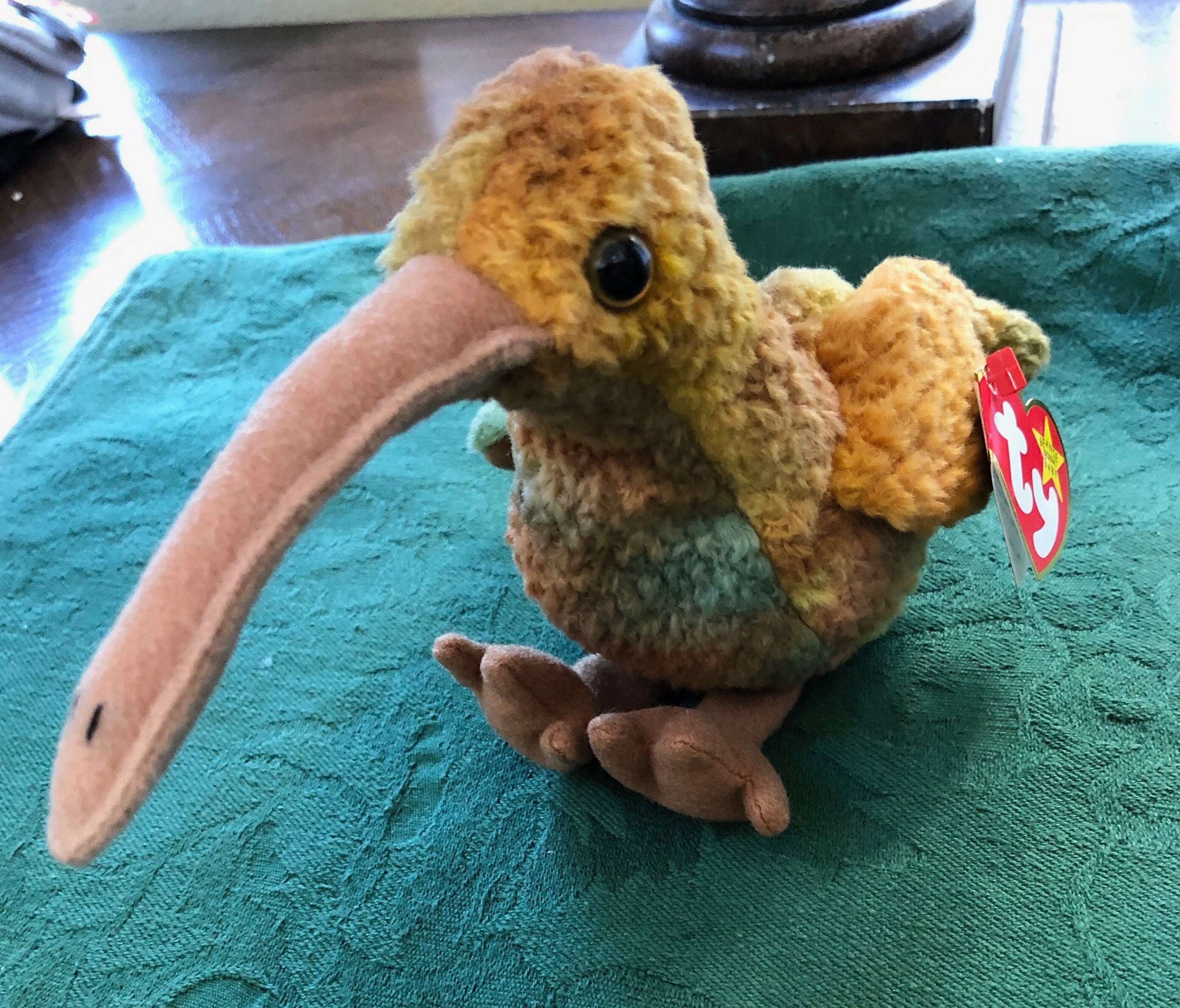 Ty Beanie Babies Beak Kiwi Bird Collectible Toys Retired Etsy