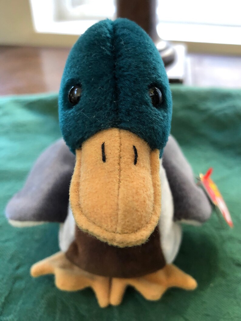 Ty Beanie Babies Jake Mallard Duck Collectible Toys Etsy
