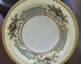 REDUCED Vintage Noritake Berry Bowl, Chine Blue Pattern, Baskets Of Fruit, Blue Scrolls, Collectible, Vintage China, Shabby Chic,VintageGift
