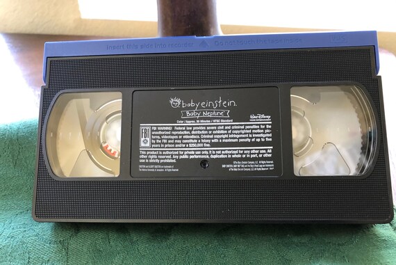 Baby Einstein Baby Neptune Discovering Water Cd Vhs Tape Etsy