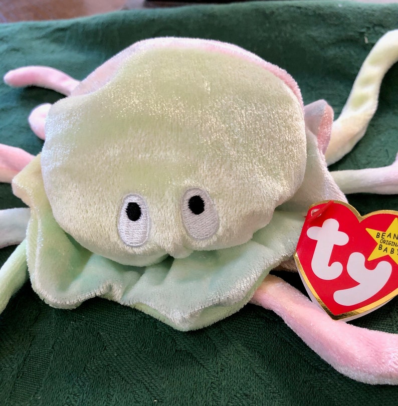 Ty Beanie Babies Goochy Jellyfish Collectible Toys | Etsy