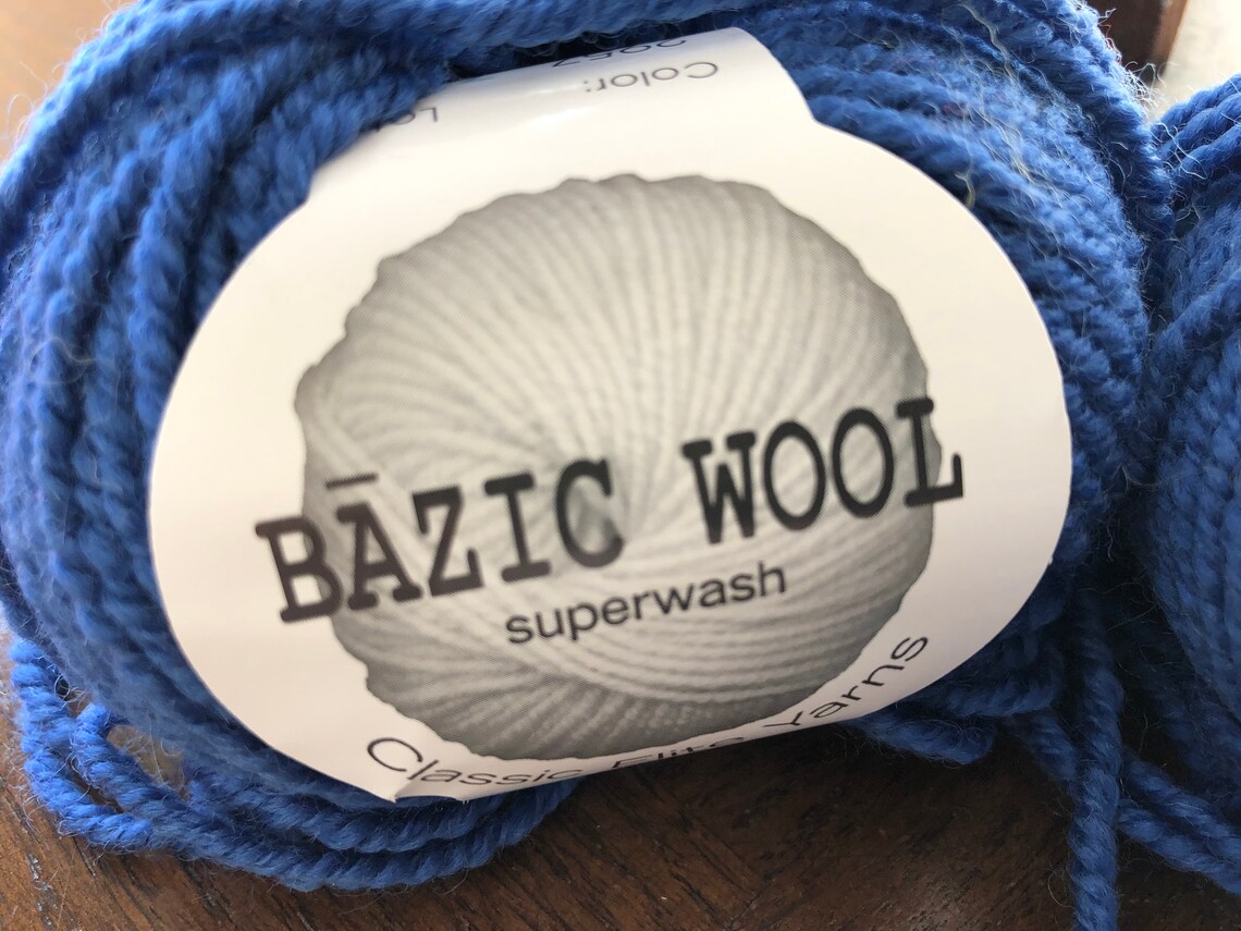 Classic Elite Yarn Bazic Wool Superwash 3 Skeins Etsy