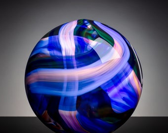 Blue Peacock Jupiter Ball #714