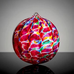 Portland Rose, Hand Blown Glass Ornament