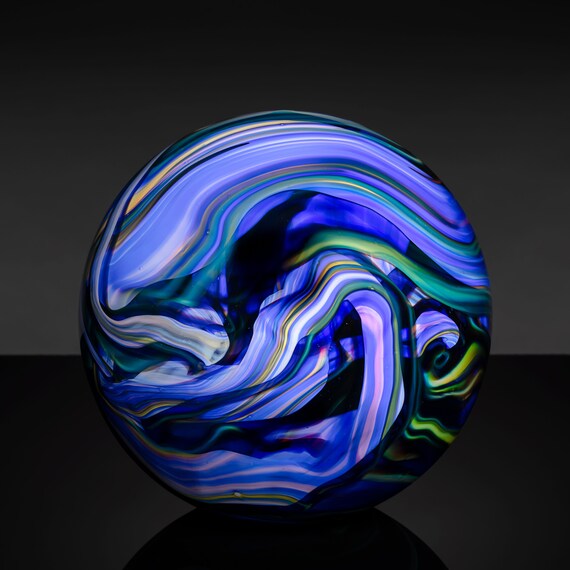 Blue Peacock Jupiter Ball 221 | Etsy