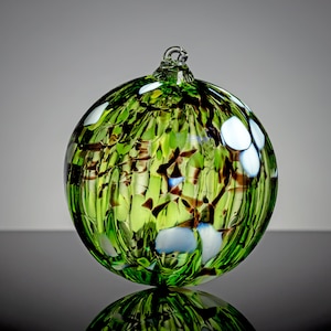 Irish Moss, Blown Glass Ornament
