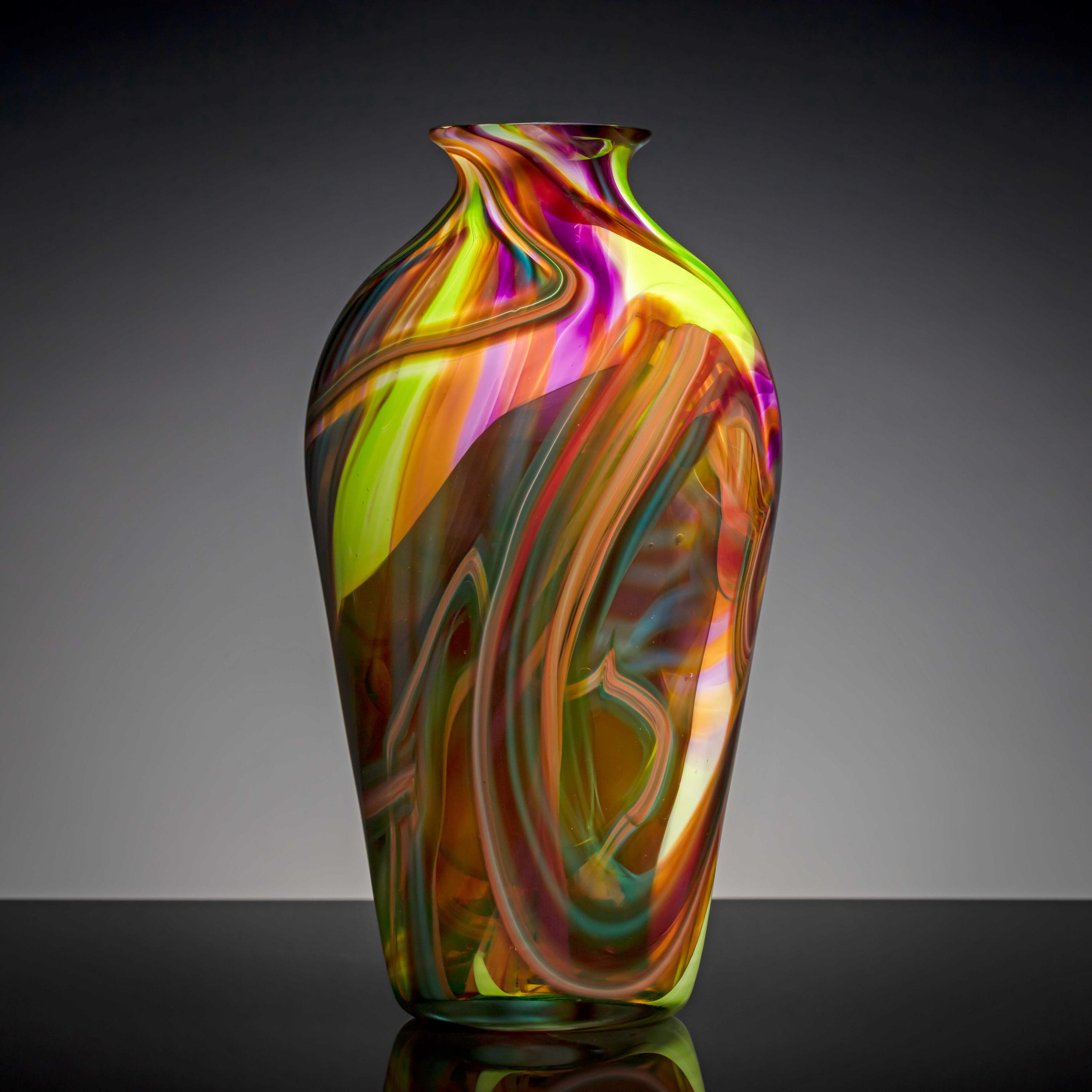 Turaco Amphora #902 - Larry Vase