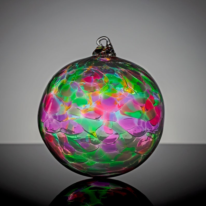 Party Mix, Hand Blown Glass Ornament image 2