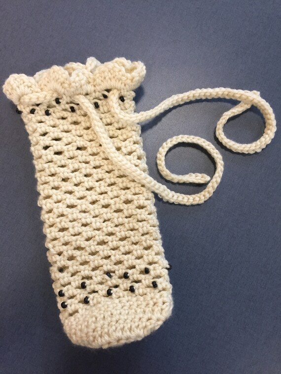 Crocheted Wine Bottle Cozy