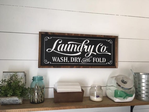 Laundry Room Sign Fixerupper Laundry Room Decor Laundry Sign Etsy