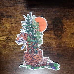 Taiga King Sticker