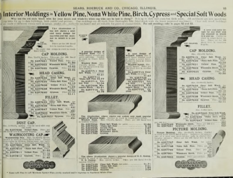 1910 Sears Home Builder's Catalog Digital PDF Copy Vintage Home