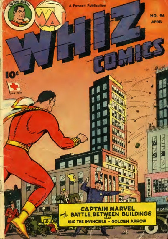 Whiz Comics 96 Vintage Comic Book Pdf Copy Instant Etsy