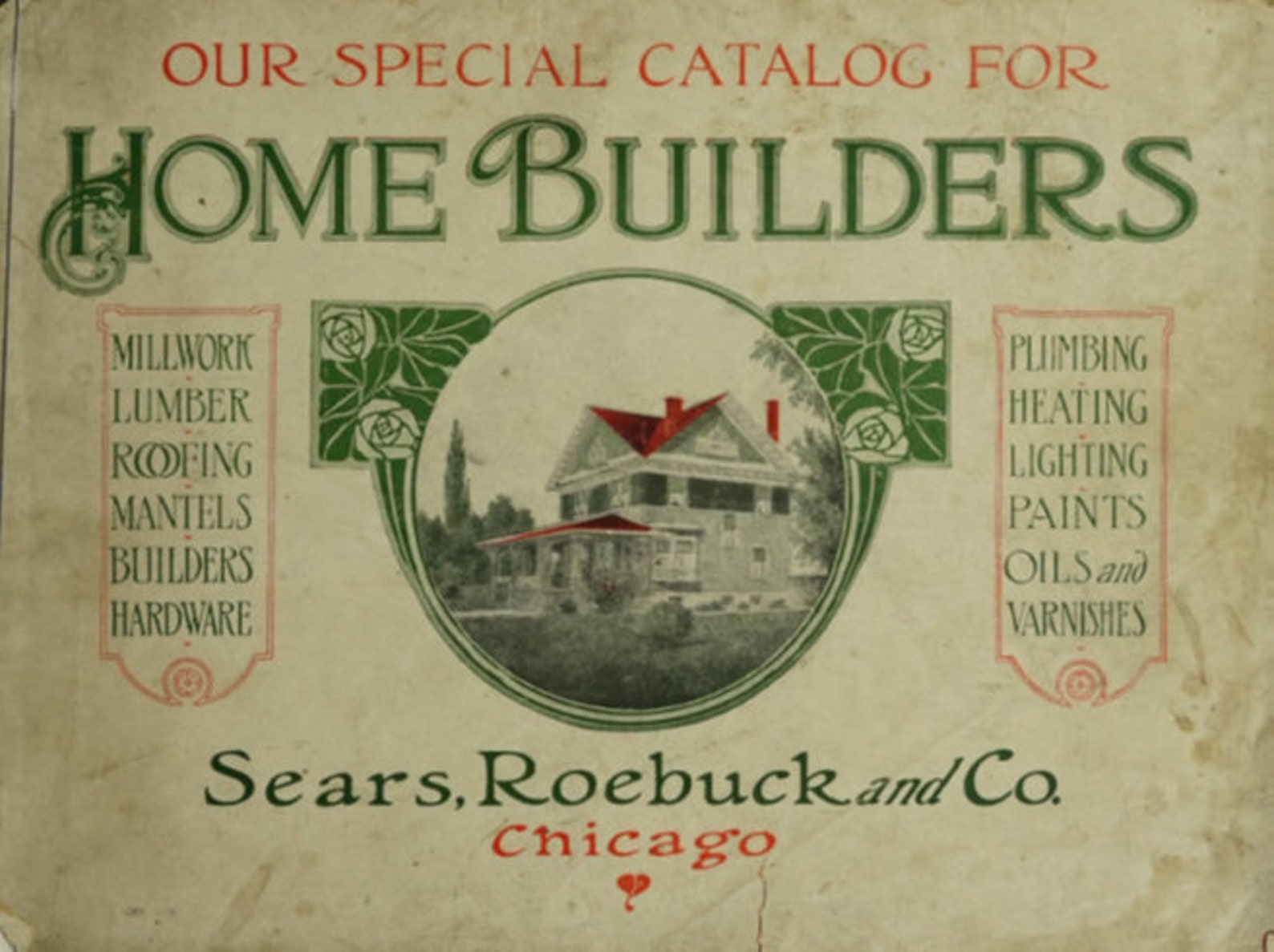 1910 Sears Home Builder's Catalog Digital PDF Copy Vintage Home