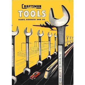 1948 Sears Craftsman Tools Catalog - Digital PDF Copy - Vintage Tools