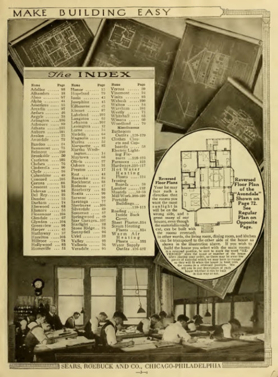 1921 Sears Honor Bilt Modern Kit Homes Catalog Digital PDF Copy